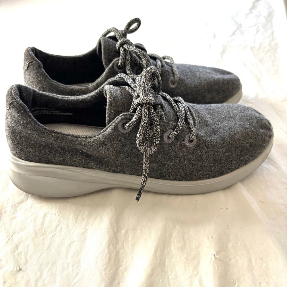 Jsport by Jambu Jsport Sparrow Crane Gray Lace-Up Sneakers SZ 9.5 M Worn 1X
